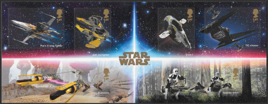 (image for) MS4303 2019 Star Wars Non-Barcoded Miniature Sheet